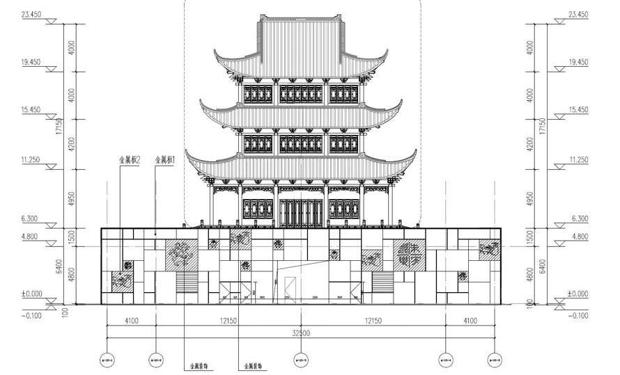 汉文化魅力之作-商业街精品项目-某市汉文化旅游度假区民俗商业街项目初步设计（建筑篇）