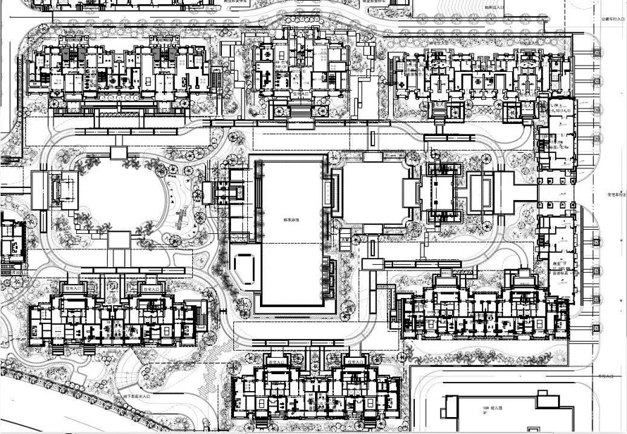 古的韵味-新的品质--新古典主义高端豪宅经典项目景观扩初施工图