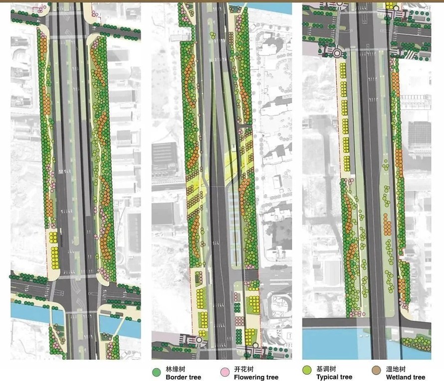 国际设计—集城市道路、城市公园、城市绿地与一体的综合性大型景观工程—昆山中环景观生态修复工程项目（7个高清版PDF