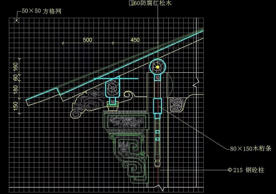 皇家御园、精工细作-某城市古典园林景观设计全套施工图（总图+水系+植物+古建+小品+铺装+绿化种植+室外家具+水电）