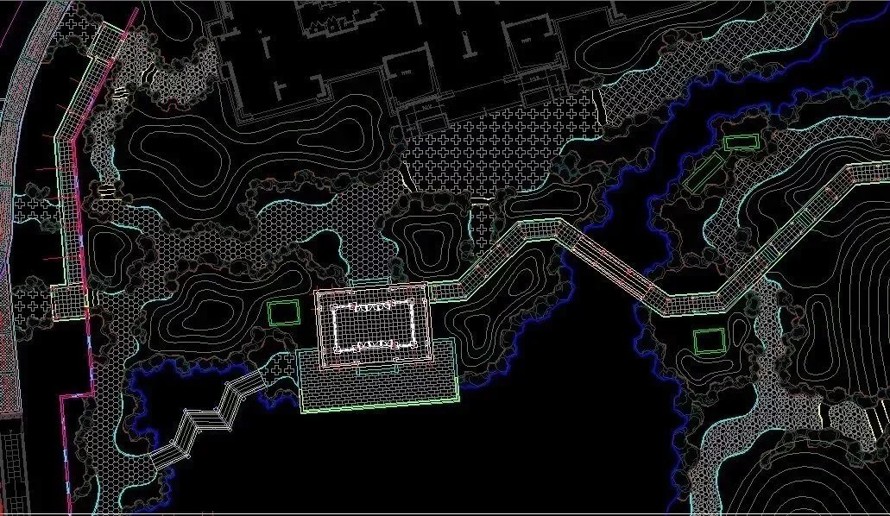 古典园林--精品汇聚--值得收藏--昆山某园景观施工图+实景图片|（园建+水电+实景图）