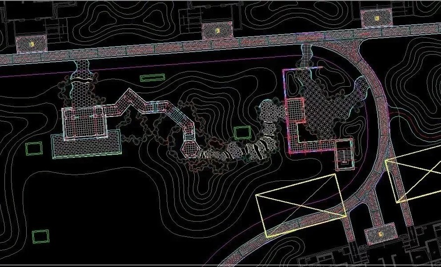 古典园林--精品汇聚--值得收藏--昆山某园景观施工图+实景图片|（园建+水电+实景图）