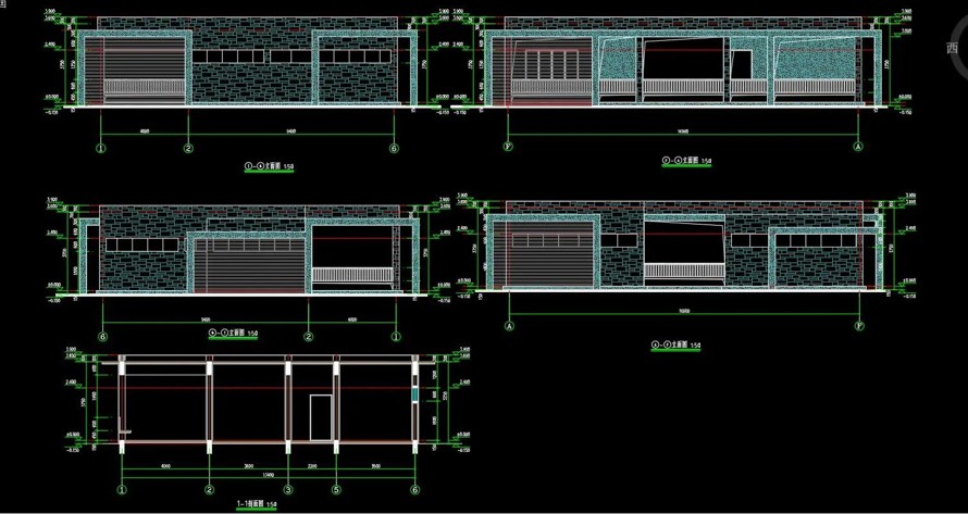 自然中陶冶情操-文化中接受洗礼-某市新城区文化景观工程-廉洁文化公园景观全套施工图（全套包括：园建+绿化+水电+建筑）