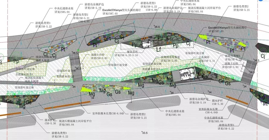 国际大师主笔-顶豪项目机构完成-河道生态精品-某市城市河道生态恢复综合治理方案资料