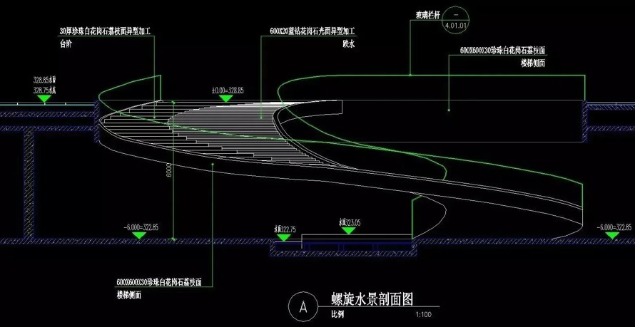 顶豪项目海绵公园-现代材料工艺-极品方案设计-计成奖获奖项目-某市首个海绵公园景观设计全套施工图（园建+植物+水电）