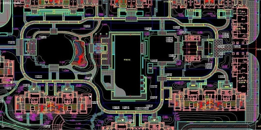 古的韵味-新的品质--新古典主义高端豪宅经典项目景观扩初施工图