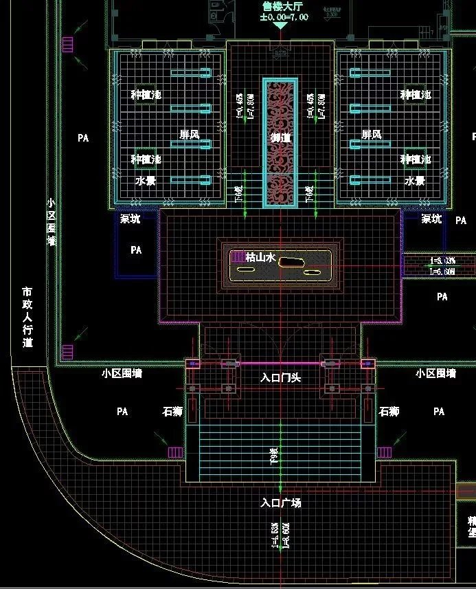 特别推荐--精品新中式--知名新作--泰禾.杭州院子示范区景观设计全套施工图（该文件包括：园建+水电+植物）