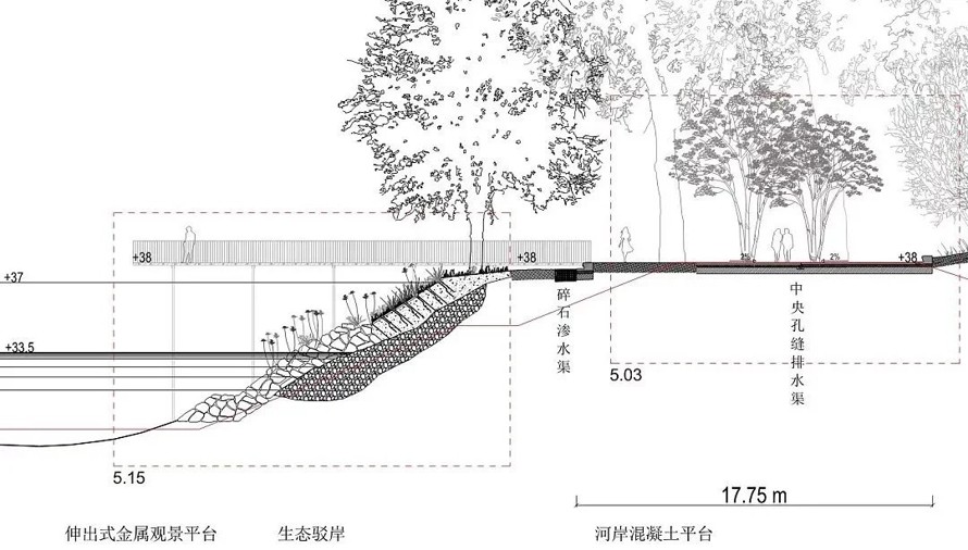 河流润城市-自然归生活-亨利巴瓦设计-某市河道综合治理工程初步设计+扩初设计图册