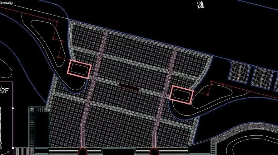 校园景观--人文环境--某中学景观设计全套施工图（总图、详图、通用图、植物、水电）