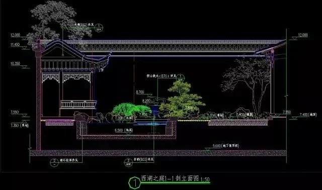 国际四大团队-全球亿万豪宅-中式布局+枯山水元素-杭州绿城某超级豪宅样板区景观竣工图+实景