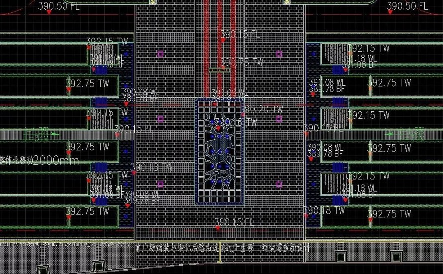 西安新中式景观施工图-沣东城市广场全套施工图CAD版本和PDF版本集合