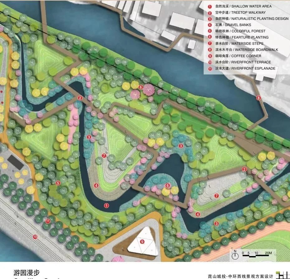 国际设计—集城市道路、城市公园、城市绿地与一体的综合性大型景观工程—昆山中环景观生态修复工程项目（7个高清版PDF