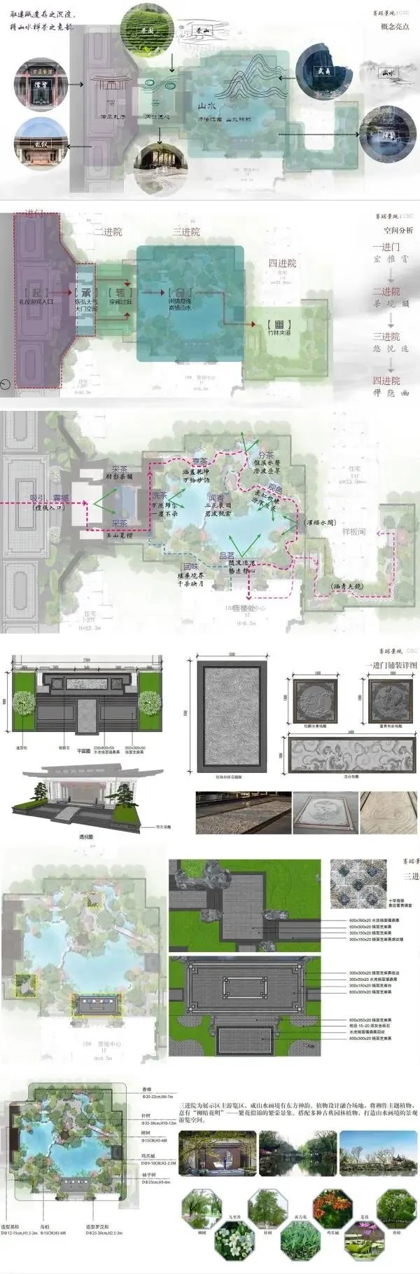 取千年文化之精髓-得山水禅茶之意韵-禅意景观创新之作-建发某顶豪项目示范区景观深化设计