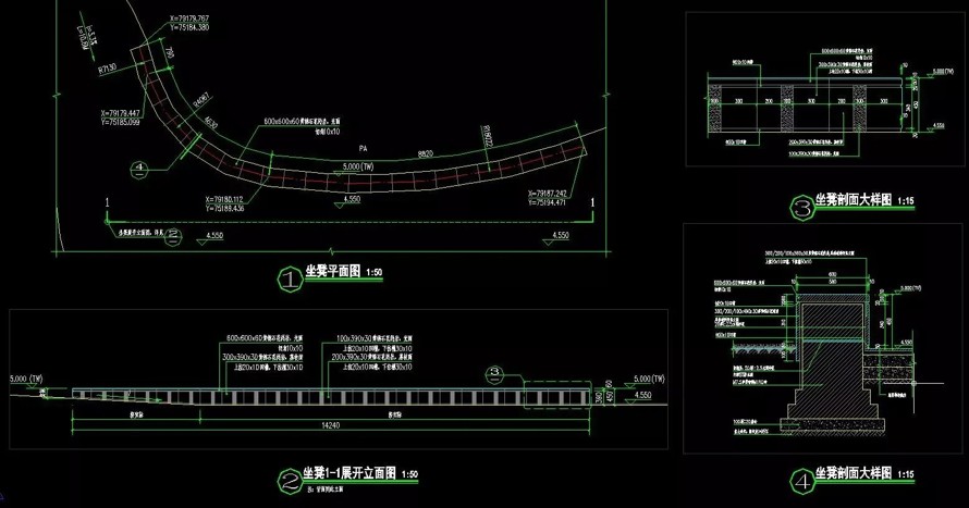 独揽山海资源-坐享碧海沙滩-某滨海豪宅示范区（沙滩主题乐园）景观设计全套施工图（全套施工图包括：园建+植物+水电）