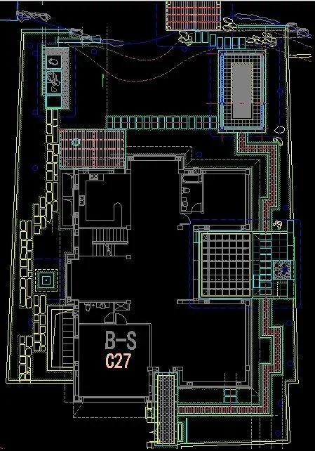 高端别墅区60个私家庭院景观CAD平面图（文件为知名等著名景观设计公司的高端别墅区的私家庭院景观设计CAD平面图)