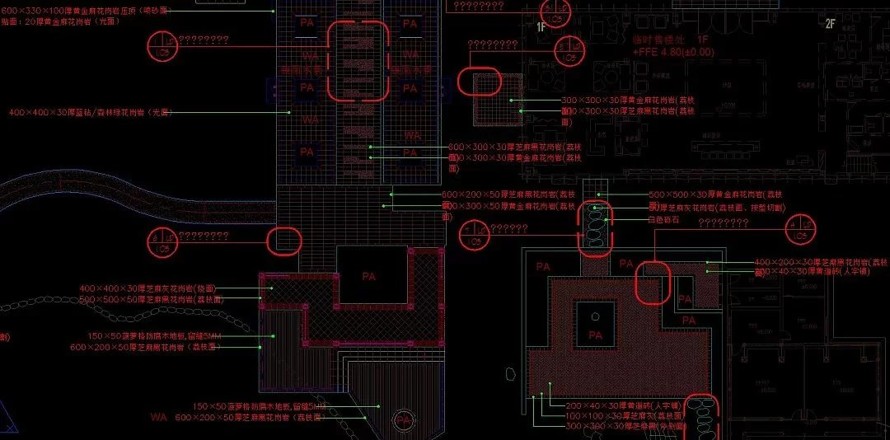 融信集团在杭州的壹号作品-杭州公馆展示区景观设计全套施工图 + 实景照片