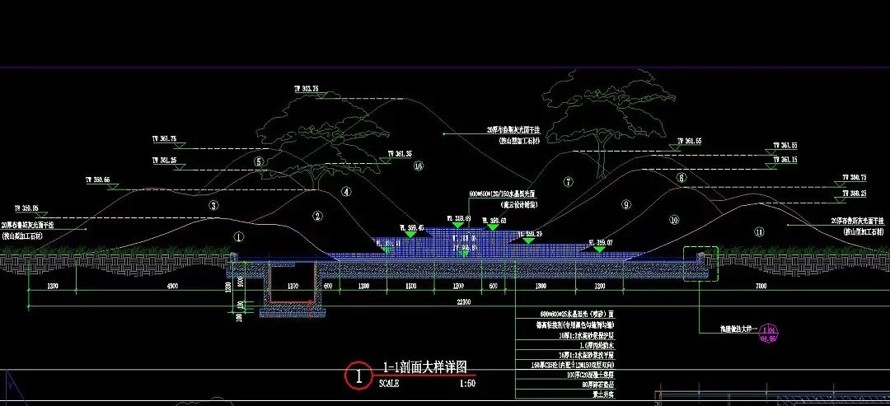 中国贵族文化的浪漫邂逅-龙湖地产·舜山府展示区景观设计全套施工图(该项目资料包括：园建+植物+水电)