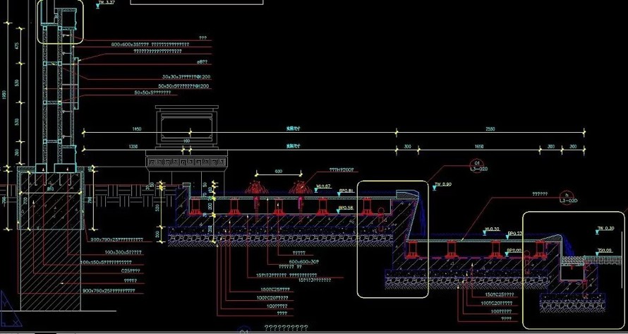 信达泰禾上海院子示范区景观设计方案+展示区入口及外围景观施工图