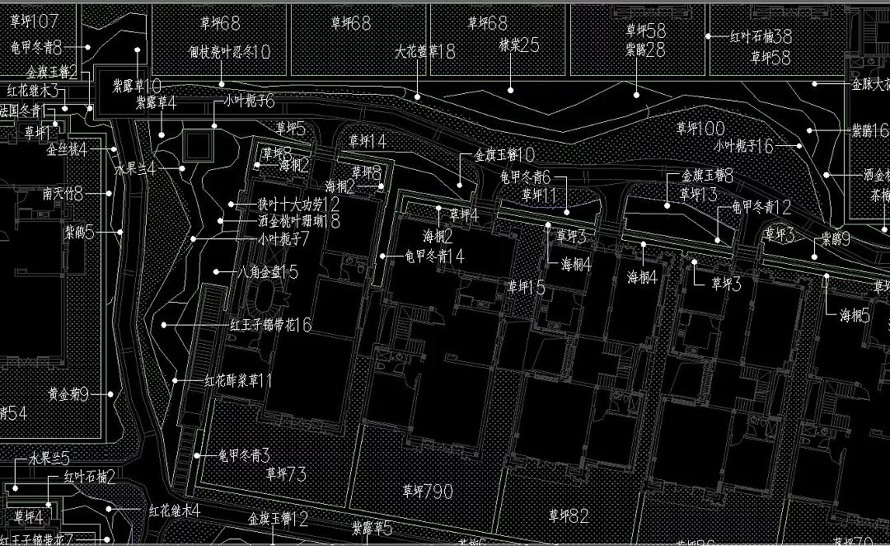 王府皇宫品质--现代中式风格--苏州金科王府别墅项目景观设计全套施工图该文件为：（别墅区和商业区景观设计全套施工图内含