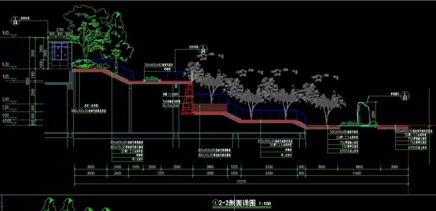 甲级院设计-安置小区景观设计标杆项目-某国营农场安置房建设项目景观工程全套施工图（园建+植物+水电+通用图）