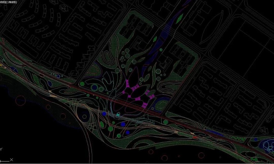 灵动飘带-城市绿肺-大型城市滨水风光带景观规划设计方案+园建施工图+实景照片--BLVD毕路德国际景观设计作品