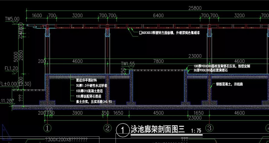 最新整理-九个新古典主义景观经典亭廊施工图（其中四个带SU模型）集合-知名等设计院设计