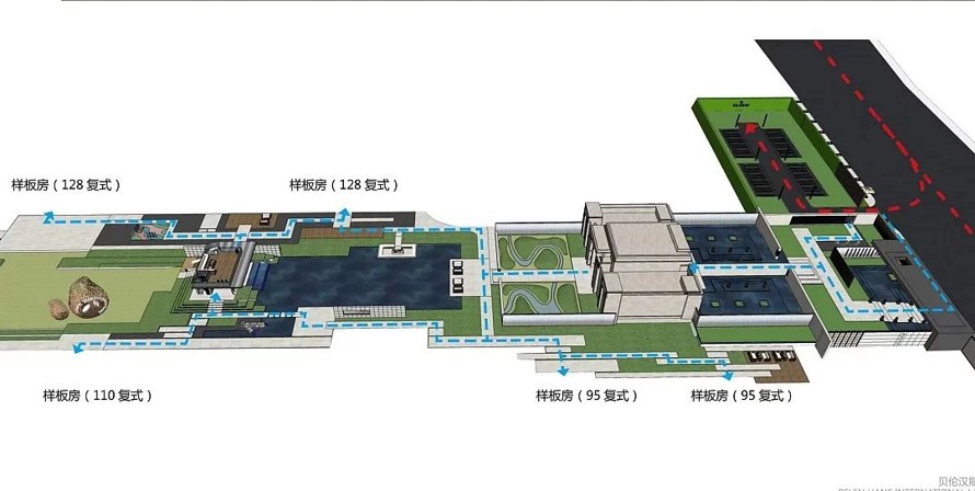 地方特色和传统文化元素-提取与重构的经典案例-某新亚洲风格风格高端地产示范区景观方案