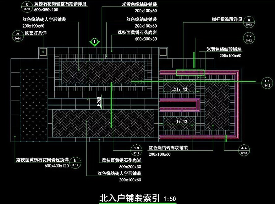 生态新城-滨海豪宅-天津中新生态城19#地块高端别墅项目示范区及样板别墅庭院景观施工图（ 资料内容为展示区和样