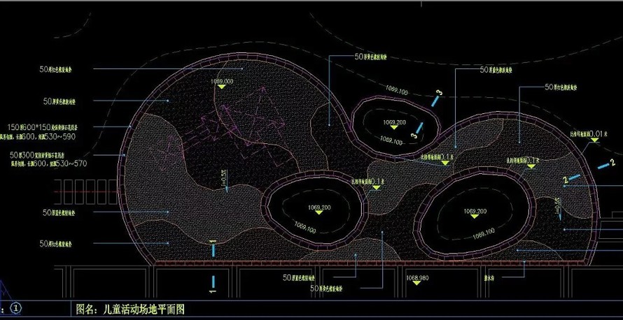 六十亿巨资打造-国际化水平城市综合体-内蒙呼市万达城市综合体二区景观设计全套施工图（园建 +植物 +水电+结构）