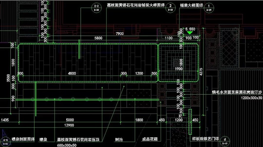 生态新城-滨海豪宅-天津中新生态城19#地块高端别墅项目示范区及样板别墅庭院景观施工图（ 资料内容为展示区和样