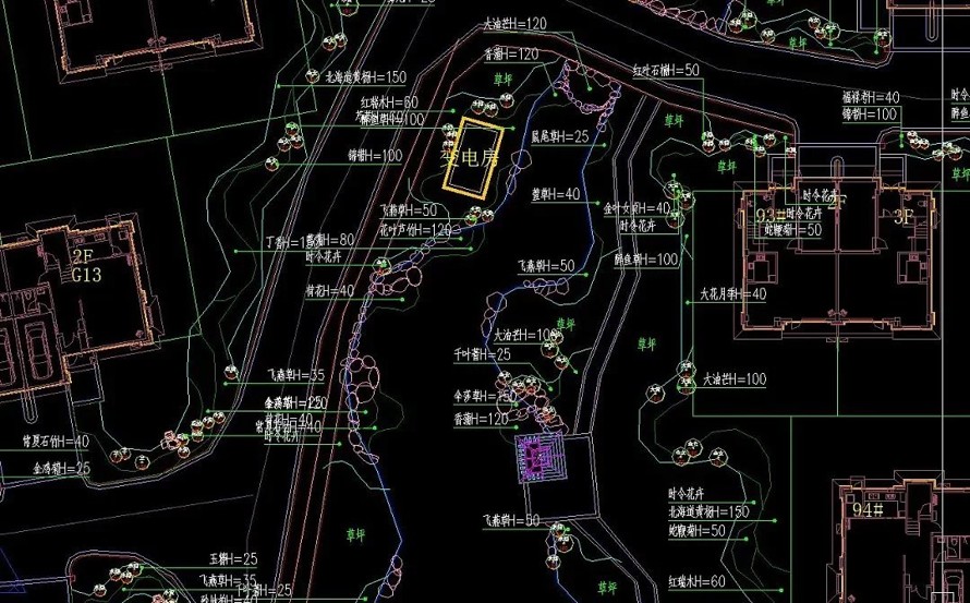 国际一流团队打造-五星级园林景观-植物景观超棒-天津碧桂园景观施工图+实景照片（园建+绿化+水电+网络实景图）