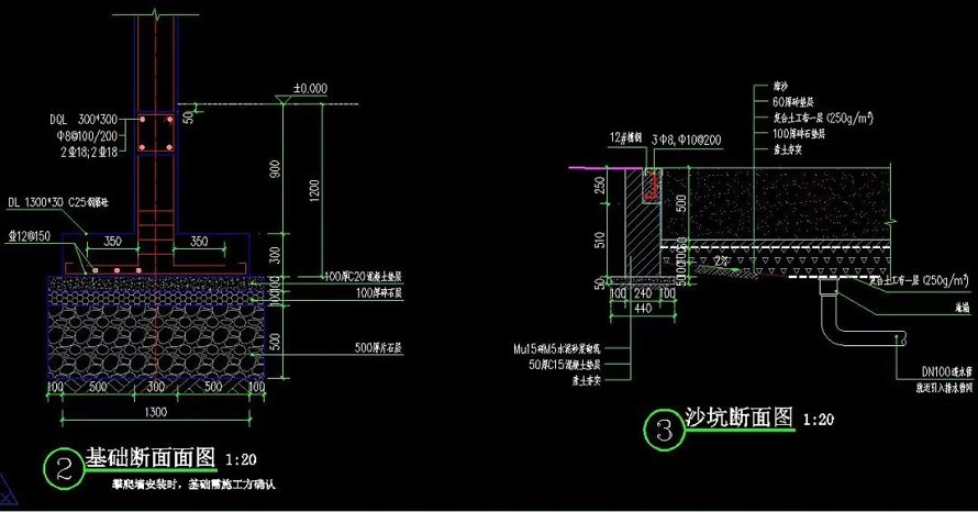 公租房景观设计典范案例-重庆龙兴北公租房一组团景观工程全套施工图（全套施工图包括：园建+植物+水电+工程地勘报告）