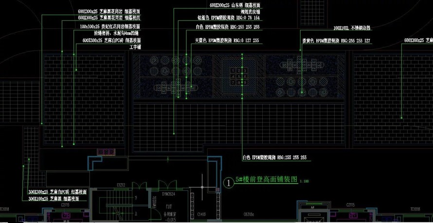 欧式地产景观2018最新项目-汤山玉兰公馆景观工程施工图（施工图内容包括：园建+植物+给排水）