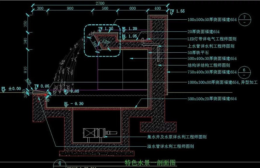 新古典主义风格景观-嘉兴皇马公馆景观设计全套园建施工图 该文件为：（全套园建施工图）