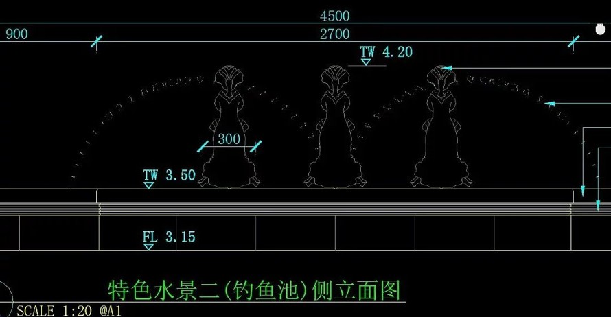 新古典主义风格景观-嘉兴皇马公馆景观设计全套园建施工图 该文件为：（全套园建施工图）