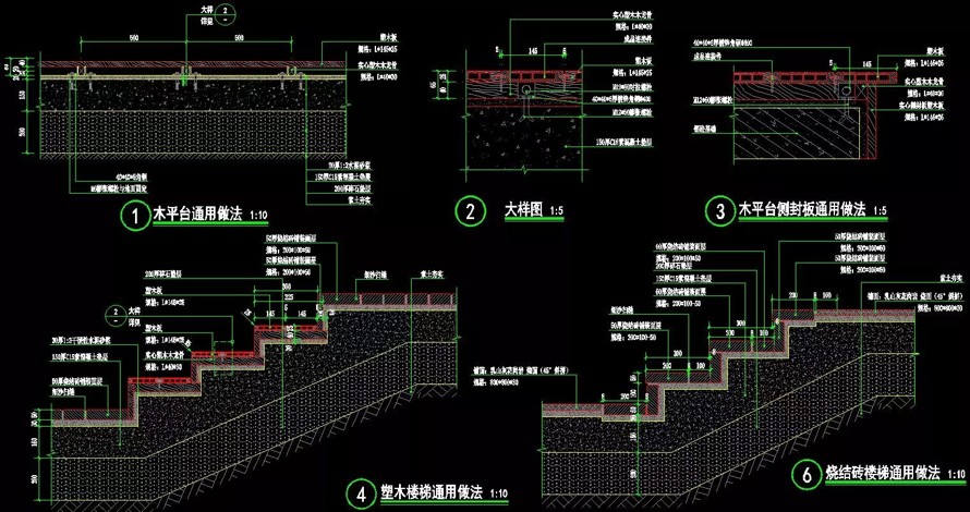 河道生态治理工程-某市大型河道生态治理及周边绿地景观设计全套施工图（园建+绿化+结构+水电）