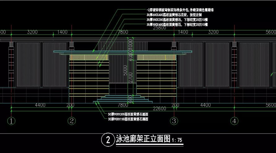 最新整理-九个新古典主义景观经典亭廊施工图（其中四个带SU模型）集合-知名等设计院设计