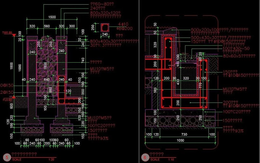 融信集团在杭州的壹号作品-杭州公馆展示区景观设计全套施工图 + 实景照片