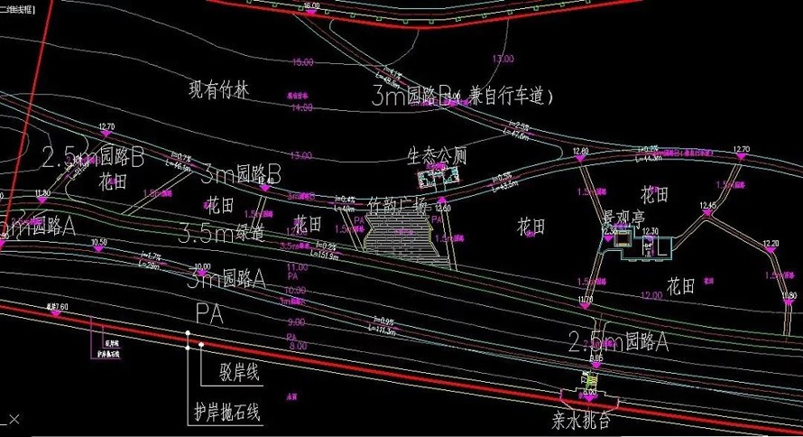 结合自然景观打造廉政主题公园--漳州市长泰县龙津园二期景观工程扩初设计全套园建施工图CAD版+PDF版