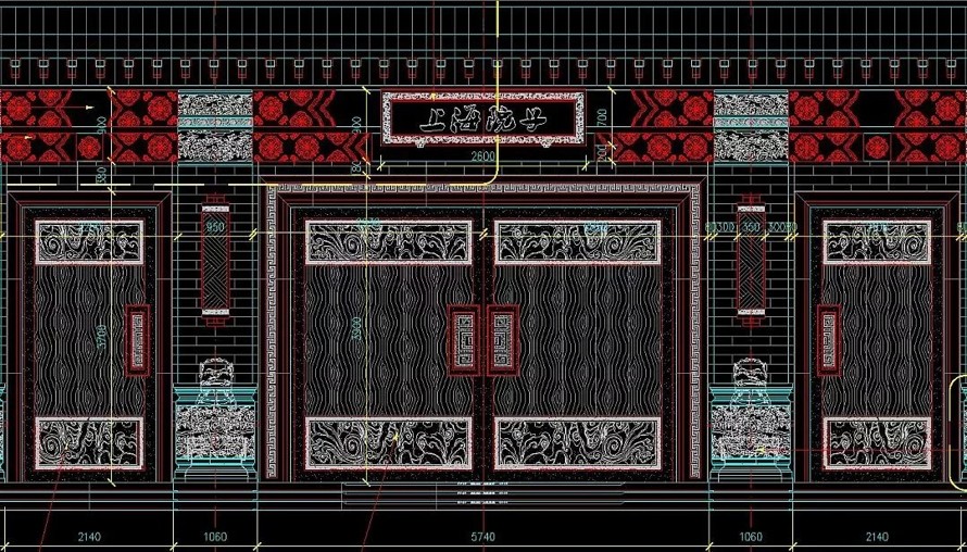 信达泰禾上海院子示范区景观设计方案+展示区入口及外围景观施工图