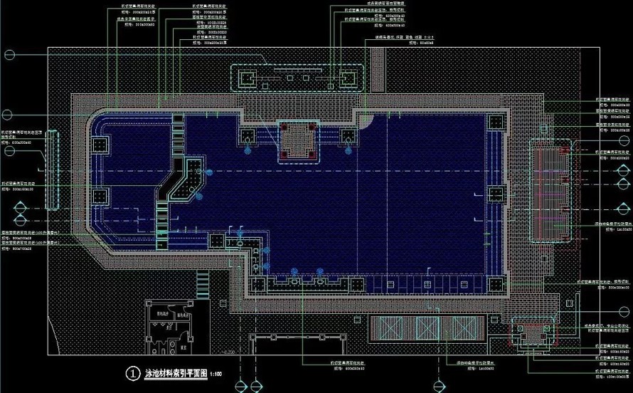 东南亚王室园林标杆项目--海亮某高端地产示范区施工图+高清实景照片（园建+绿化+结构+水电）