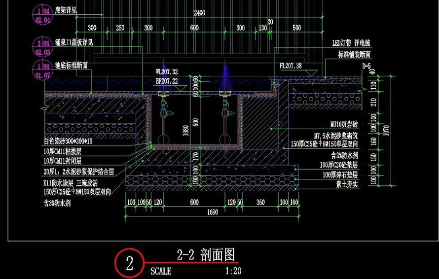 龙湖地产天琅系列顶豪项目豪宅-新江与城样板区景观设计全套施工图（园建+植物+水电）+ SU精细模型+12张LUMION渲染图