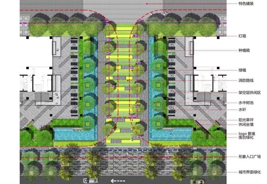 现代-极简造型-精致-室内办公向室外景观延伸的经典案例-深圳保税区某科技园景观方案超清文本（该资料为：132页超清PDF）