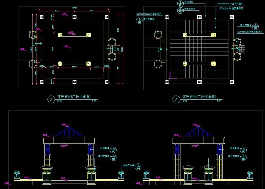 狭长地块地产项目景观设计经典布局-中粮某高端地产项目景观设计全套施工图（园建+水电+植物）