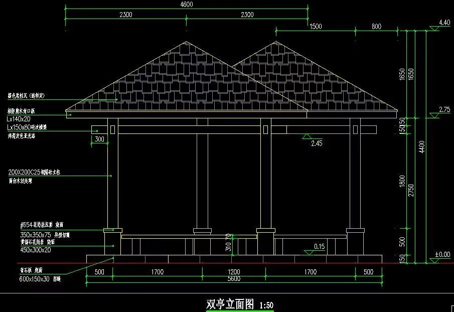 结合自然景观打造廉政主题公园--漳州市长泰县龙津园二期景观工程扩初设计全套园建施工图CAD版+PDF版