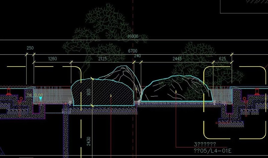 信达泰禾上海院子示范区景观设计方案+展示区入口及外围景观施工图