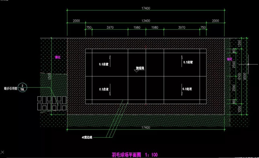 中轴对称的磅礴气势-自然野趣的造景手法-中信某高端地产项目景观设计全套施工图（园建+水电+植物）