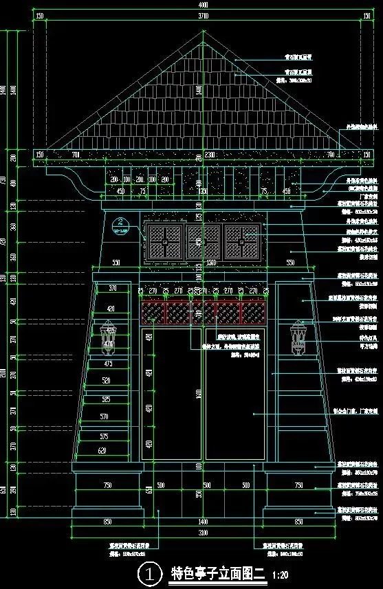 东南亚王室园林标杆项目--海亮某高端地产示范区施工图+高清实景照片（园建+绿化+结构+水电）