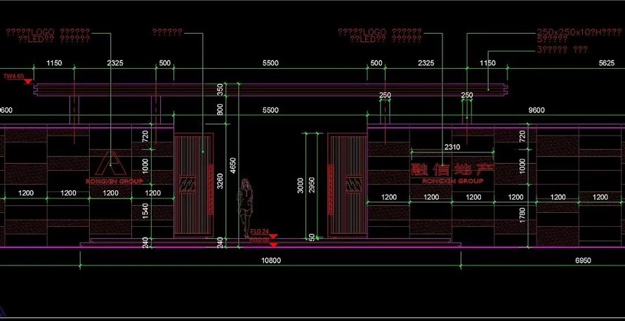 融信集团在杭州的壹号作品-杭州公馆展示区景观设计全套施工图 + 实景照片