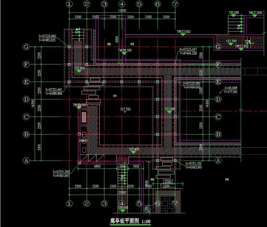 新中式置身大自然-某顶豪私墅酒店景观设计方案+施工图+实景照片